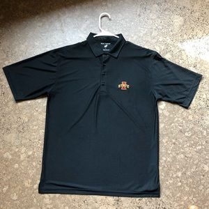 Black Iowa State Polo